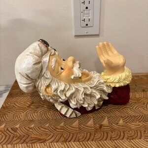 Santa Claus Christmas Bottle Holder Fun Novelty Gift Idea